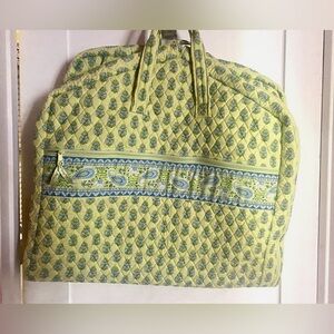 VERA BRADLEY green garment bag